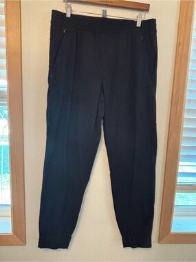 Soybu Black Men's Jogger Pants with Zippered Pockets